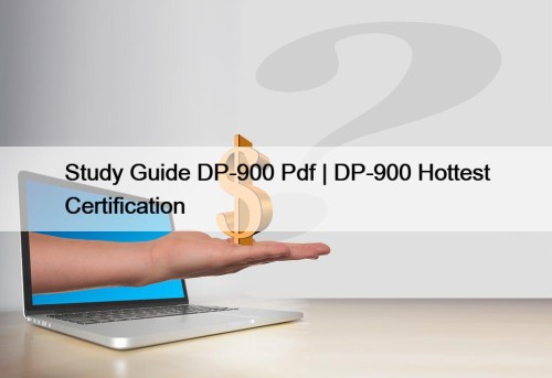 Study Guide DP-900 Pdf | DP-900 Hottest Certification